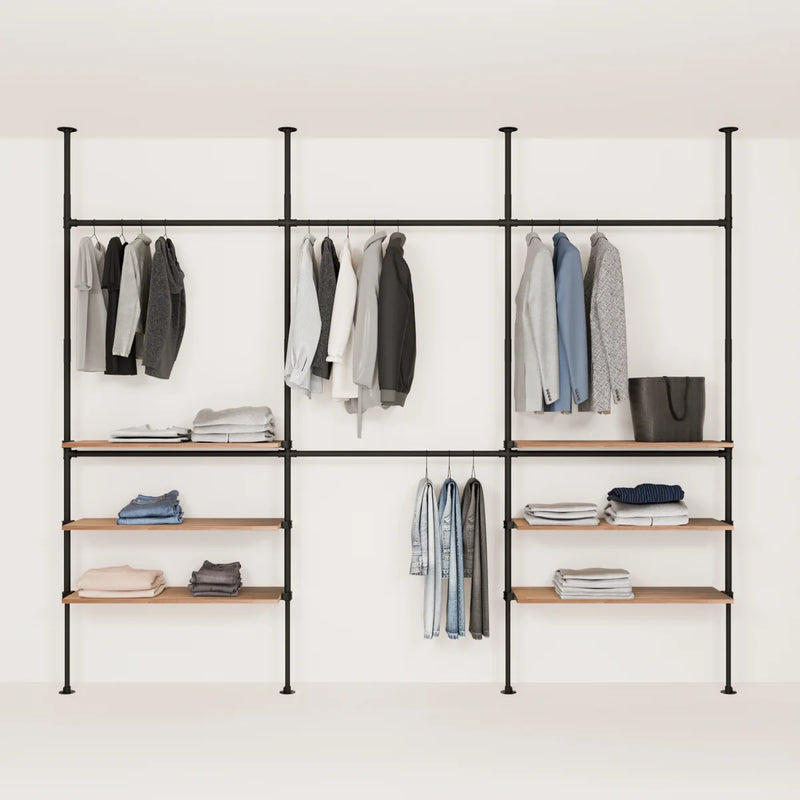 LOFT 3 OAK – 6 Regalböden unten