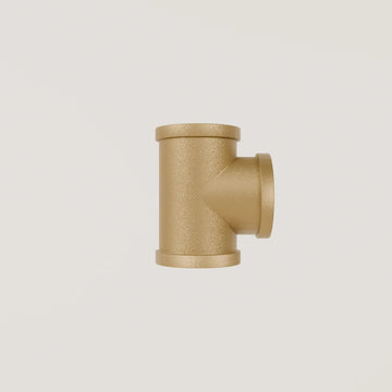 T Stück Verbinder – Gold