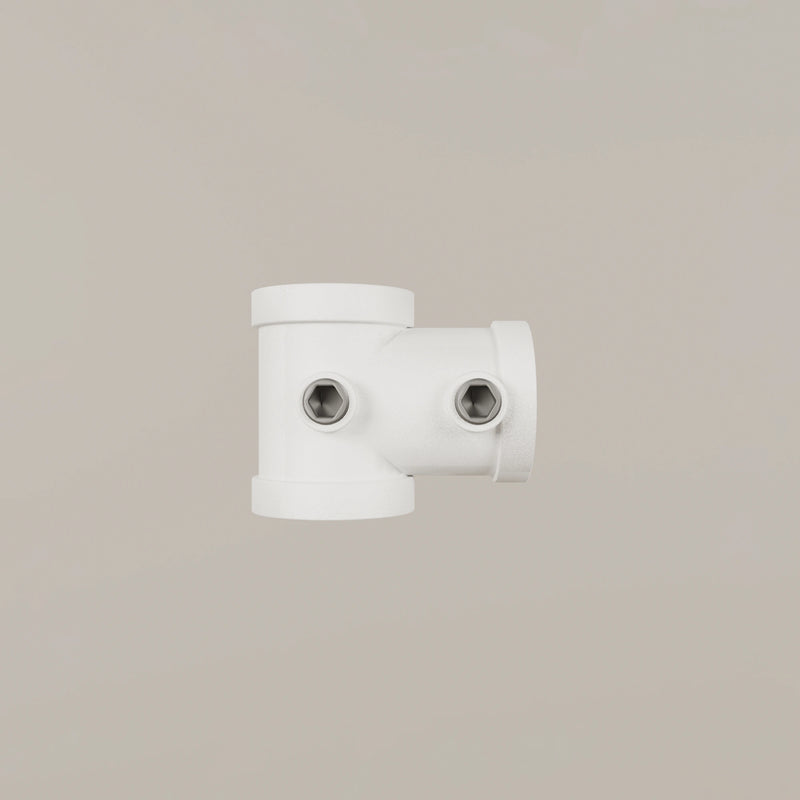 T Pince 3/4" – Blanc