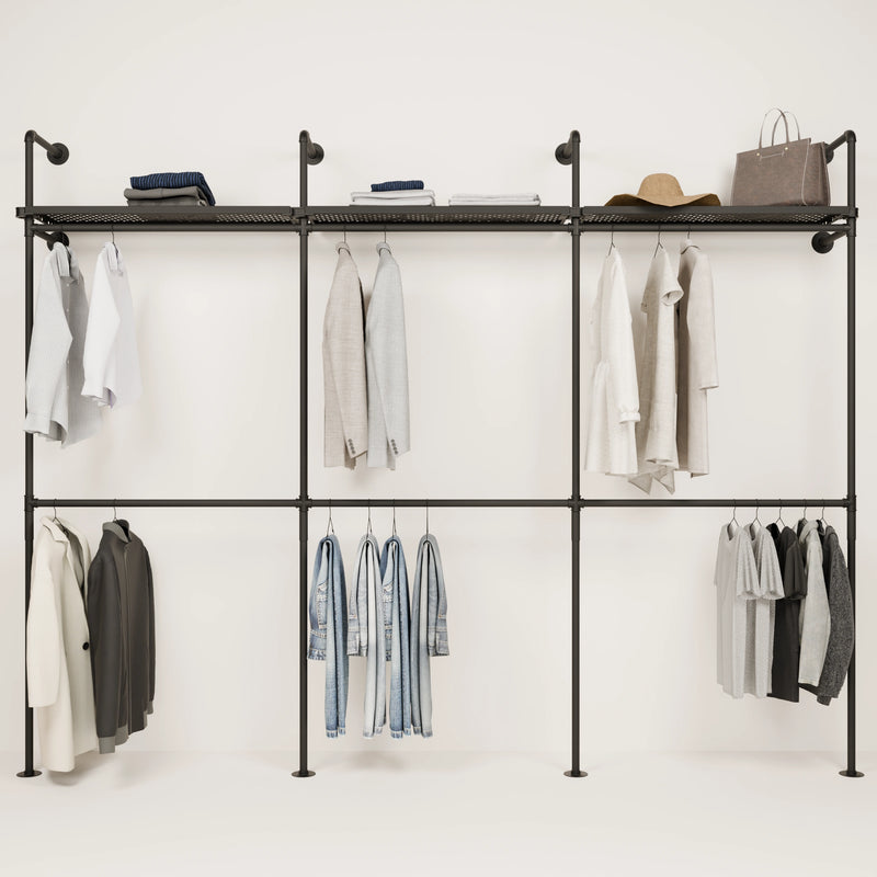 KIM DOUBLE 3 METAL – 3 planken bovenaan