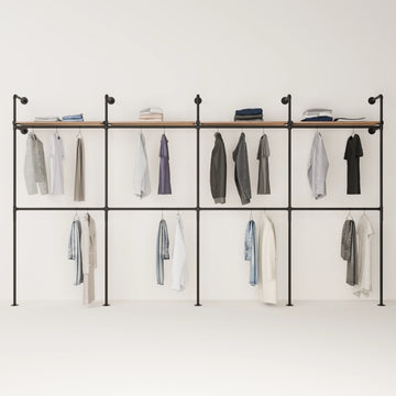 KIM DOUBLE 4 OAK – 4 Regalböden