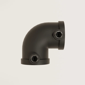 Rohrverbinder 90 Grad schwarz