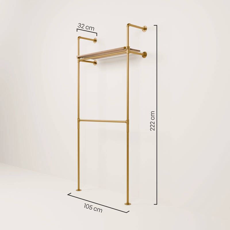 KIM DOUBLE 1 OAK – 1 plank | goud