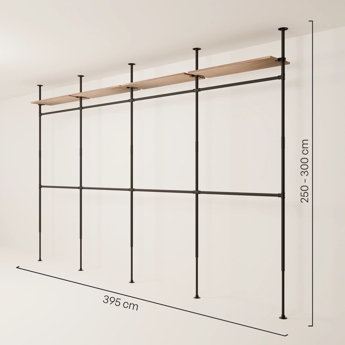 LOFT 4 OAK – 4 étagères