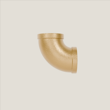 90° Winkel Verbindungsstück – Gold