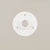 Assiette 3/4" – Blanc