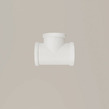 T-stuk connector – Wit
