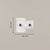T Pince 3/4" – Blanc