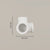 Connecteur triple 90 – Blanc