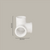 Connecteur triple 90 – Blanc