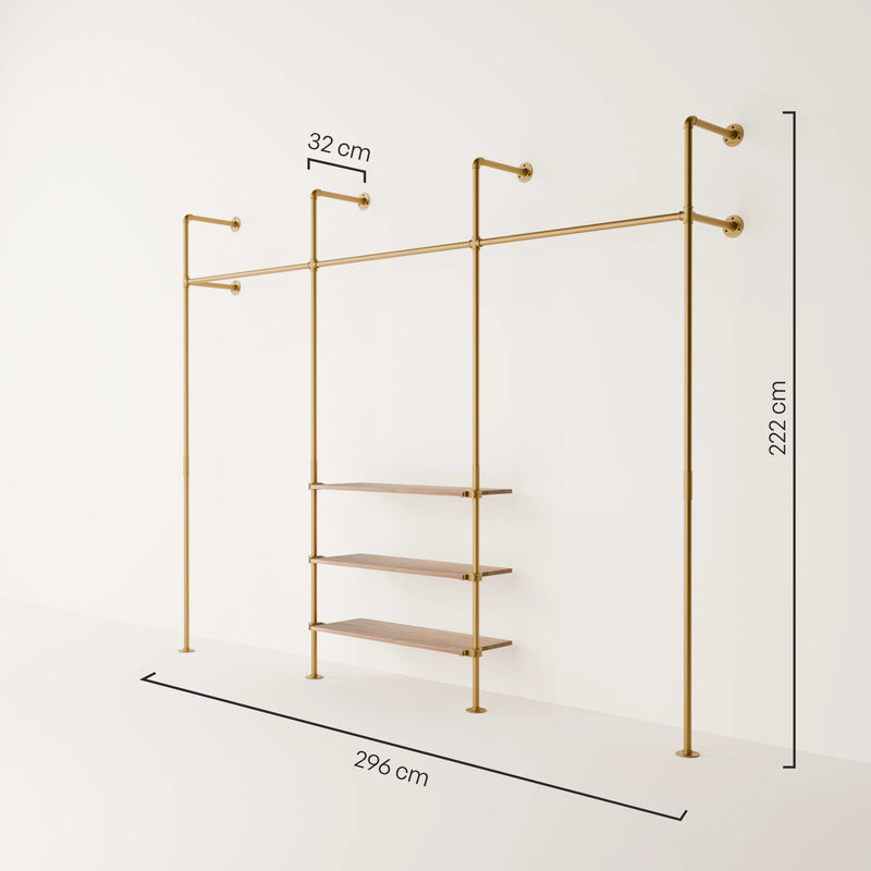 KIM 3 OAK – 3 planken | goud
