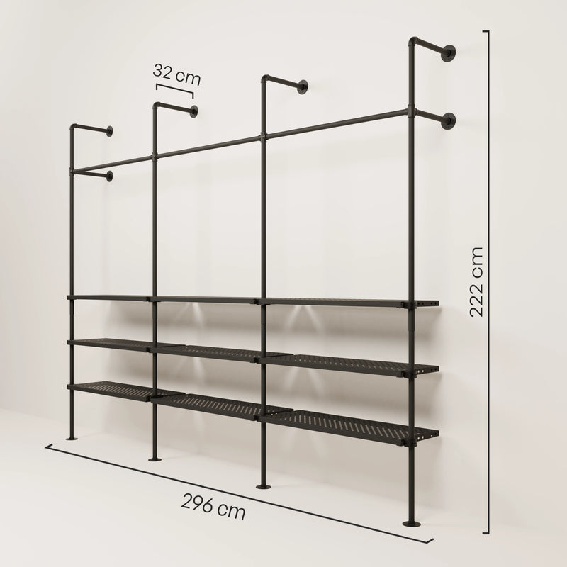KIM 3 METAL – 9 étagères