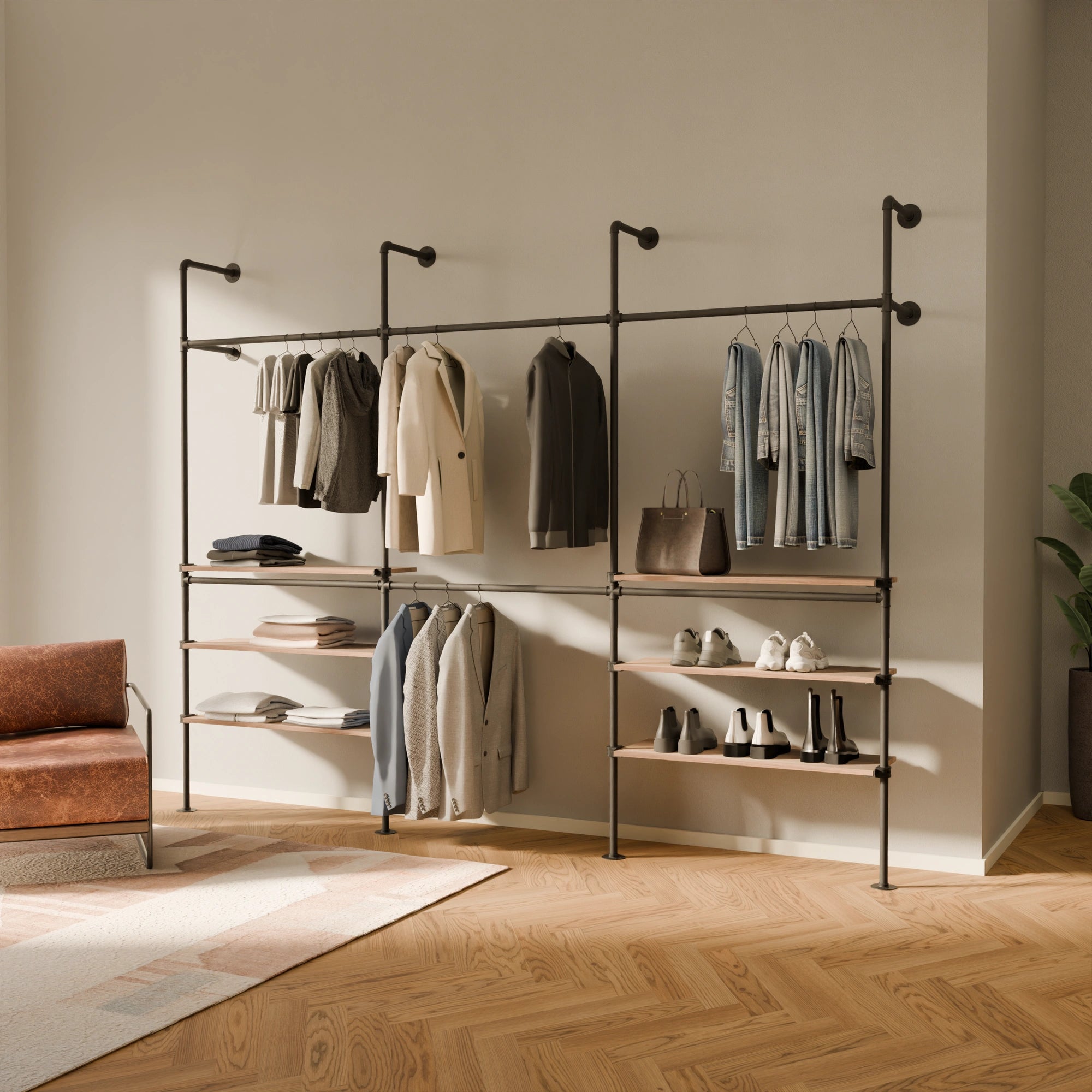 KIM DOUBLE 3 OAK – 6 externe planken