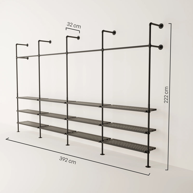 KIM 4 METAL – 12 étagères