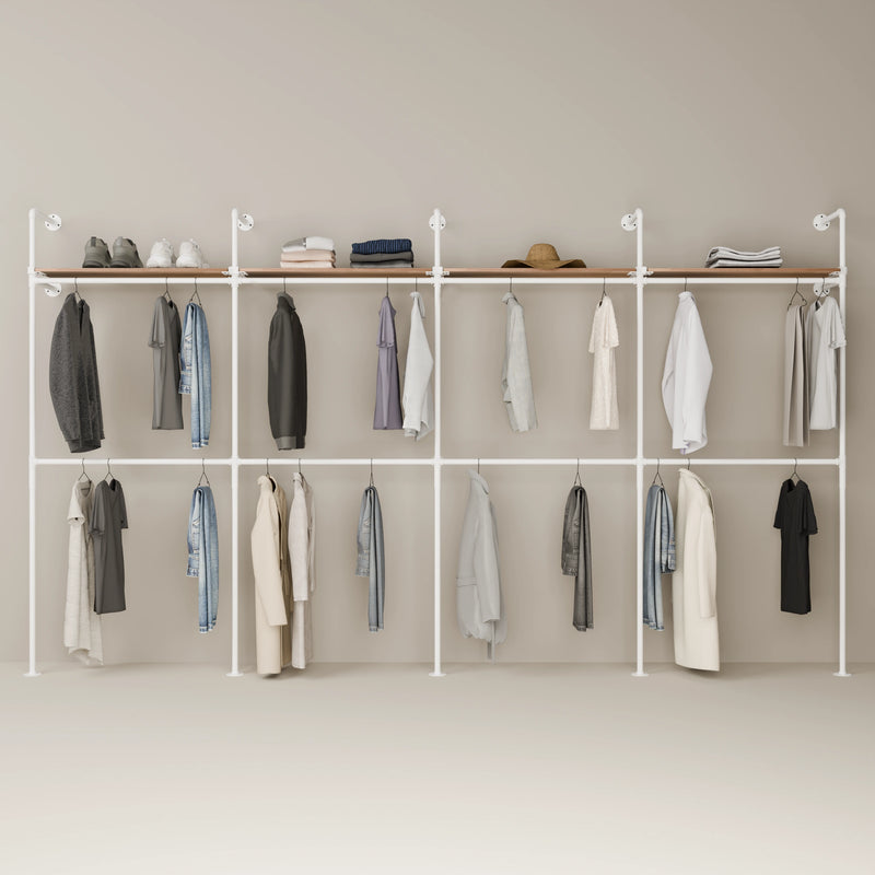 KIM DOUBLE 4 OAK – 4 étagères