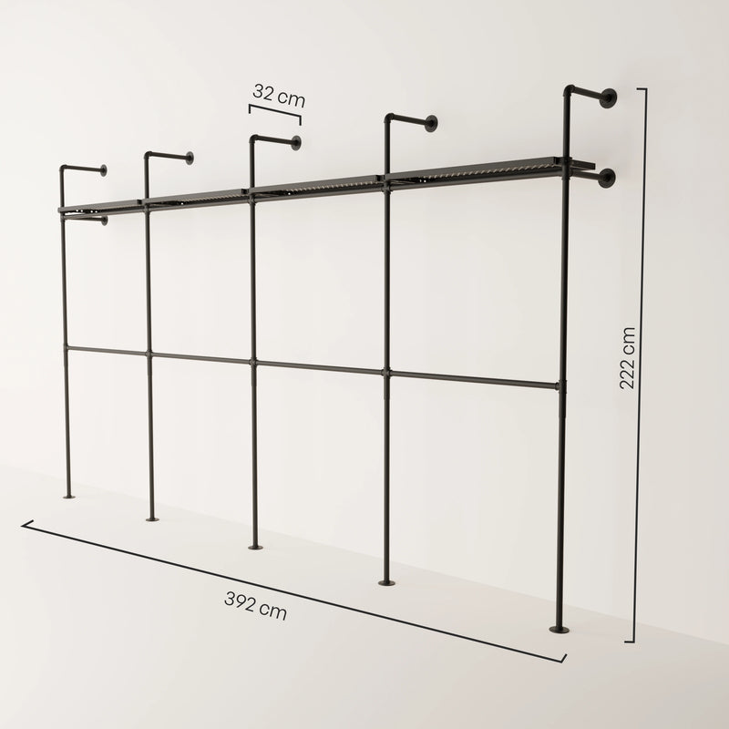 KIM DOUBLE 4 METAL – 4 étagères